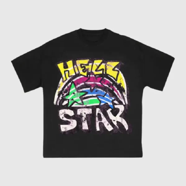 Hellstar Graphic Black T Shirt