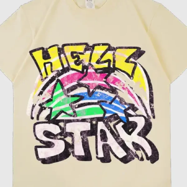 Hellstar-Graphic-Brown-T-Shirt-1